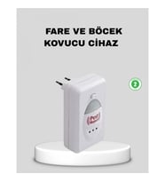 Mey İthalat® Ultrasonik Haşere Kovucu Cihaz – Sessiz, Kimyasalsız ve Etkili Koruma