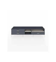 Hyperion TV Ünitesi 2 Raflı 3 Çekmeceli  220x44x51 Antrasit-Aytaşı/Antrasit