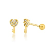 Kilit Gümüş Piercing