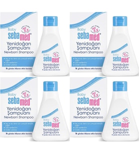 Sebamed Bebek Şampuanı 250ML Yeni Doğan (4 Lü Set)
