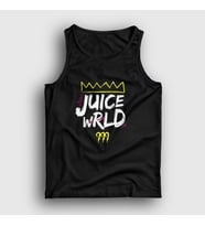 Presmono Unisex Siyah Crown Juice Wrld Atlet 302500tt