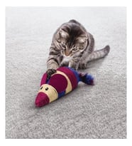 Kong Wrangler Kediotlu Tırmalama Fare Kedi Oyuncak (Çok Renkli)