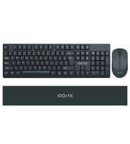 IROMX SW20C TR Yüksek kalite Kablosuz Q Klavye Mouse Set Siyah