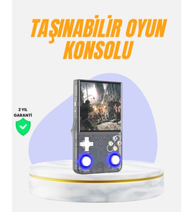 Çift Joystickli Retro Oyun Konsolu 2500mah Bataryalı