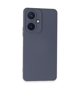 Vivo Y27 Kılıf Nano içi Kadife Silikon - Gri