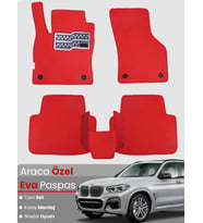 BMW X3 G01 (2017-2024) Uyumlu EVA Paspas Tam Set–Araca Özel,Su Geçirmez,Hızlı ve Kolay Montaj