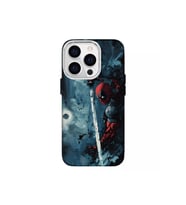 Iphone 15 Pro Uyumlu Örümcek Adam Tasarımlı Lüks Silikon Kilif (Çok Renkli)