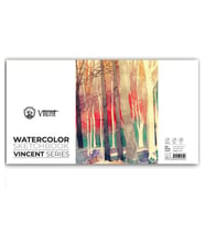 Vincent Watercolor Sketchbook White Suluboya Blok 300 gr 14x35 cm 10 Sayfa 