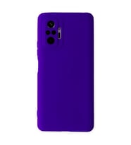 Xiaomi Redmi Note 10 Pro Kılıf Nano İçi Kadife Silikon - Mor