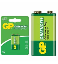 GP 1604GLF Greencell 9 Volt Pil (Tekli)