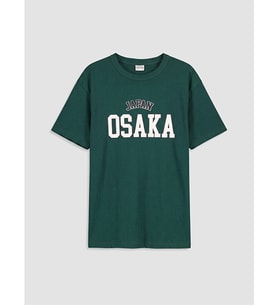 LCW Kids Yeşil Osaka Baskılı Erkek Çocuk Tişört