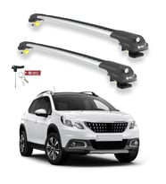 Turtle Peugeot 2008 2013-2019 Ara Atkı Air1 Gri