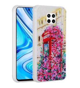 Xiaomi Redmi Note 9 Pro Kılıf Kamera Korumalı Simli Renkli Tasarım Silikon Kulübe