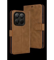 Pilelistore   Xiaomi Mi 15T Trend S Plus Kapaklı Kılıf - Taba