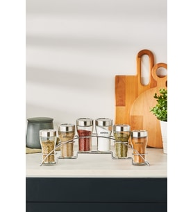 7 Parça Line Baharat Takımı, 100 ml, şık ve kullanışlı set