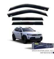 RENAULT DUSTER 2024 - KROMLU CAM RÜZGARLIĞI 4LÜ