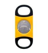 Cohiba Sarı Siyah Sehpalı Metal Giyotin Puro Makası Kesici