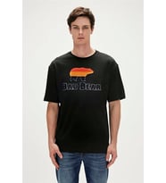Bad Bear Tripart Black Men's T-Shirt (Siyah)