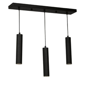 MYLİGHTS  LED AVİZE SIRALI  ÜÇLÜ GU 10 DUYLU  GÜNIŞIĞI LED AVİZE  AMPUL DAHİLİDİR