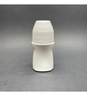 50 Ml Plastik Roll-on Şişesi - Beyaz Kapaklı Bilyeli Takım - 50 cc Koltukaltı Roll-on Şişesi - Boş Koltukaltı Roll-on x 3 Adet