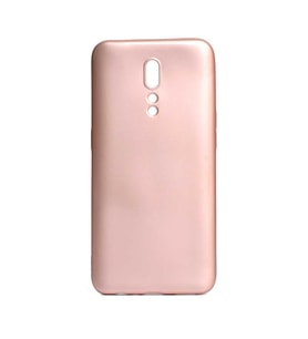 Oppo Reno Z Uyumlu Kılıf Zore Premier Silikon Kapak (Rose Gold Altın)