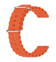 Microsonic Huawei Watch GT 3 Pro Titanium Kordon Ocean Band Turuncu