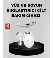 Kablosuz Şarjlı Yüz Sıkılaştırıcı Cihaz EMS Mikro Akım Anti-Aging Masaj Aleti