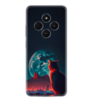 Xiaomi 14C Kılıf Boutique Baskılı Resimli Dalgın Kedi Pcode -074