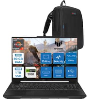 Asus Tuf Gaming A15 FA506NFR Amd Ryzen 7 7435HS 80 GB 1tb SSD RTX2050 4 GB 15.6" Fhd IPS 144HZ Freedos Taşınabilir Bilgisayar HN012F26 + Zetta Çanta