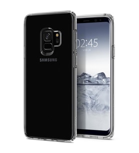 Spigen Galaxy S9 ile Uyumlu Kılıf Liquid Crystal 4 Tarafı Koruma Crystal Clear
