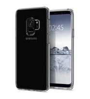 Spigen Galaxy S9 ile Uyumlu Kılıf Liquid Crystal 4 Tarafı Koruma Crystal Clear