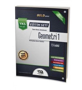 YKS TYT-AYT GEOMETRİ 1 GOLD SERİSİ