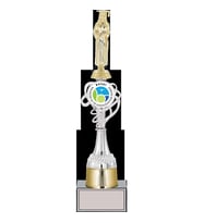 ODAK KUPA - Figürlü Kupalar - Mezuniyet Kadın Figürlü Kupalar FG-036 B - 40 cm