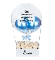 White Dream Yenidoğan Bebek Balon Kutusu