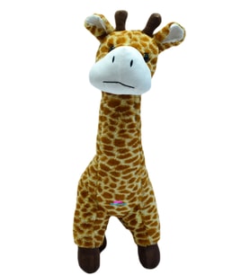 Peluş Ayakta Duran Oyuncak Zürafa Büyük Boy 60 Cm (Kahverengi)