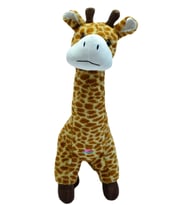 Peluş Ayakta Duran Oyuncak Zürafa Büyük Boy 60 Cm (Kahverengi)