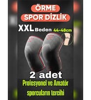beden 2 Li Set 3D Örme Sporcu Dizlik – Ağrı Azaltıcı, Diz Koruyucu Nefes Alabilir, Kompresyon Destekli, Kaymaz, voleybol,fitnes,basketbol,doğa sporları