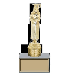 ODAK KUPA - Figürlü Kupalar - Mezuniyet Kadın Figürlü Kupalar FG-001 B - 20 cm