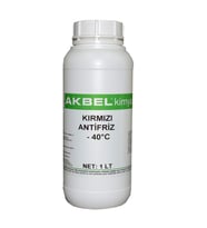 AKBEL KIRMIZI ANTİFRİZ 1 LT - 40°C