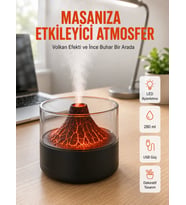 Şık Tasarımlı Aromaterapi ve Nemlendirici Cihaz