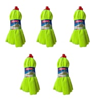 Simpak Balerin Mop - L Büyük Boy - 30 Cm. - 200 Gr. - Yedek Mop / Islak Mop / Paspas Ucu - 5 Adet