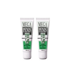 Mega PenisCream 100 ml - 2 Adet Enetkili Penisinizi Büyütücülü Krem