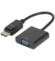 Powermaster Display To Vga 10 Cm Çevirici Kablo Displayport Vga Dönüştürücü