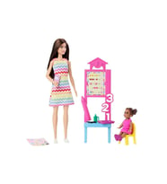Barbie Bakım Temalı Kariyer Oyun Setleri - Öğretmen Jcr76