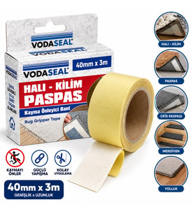 HALI - KİLİM - PASPAS KAYDIRMAZ BANT 40MMX3M (5680)
