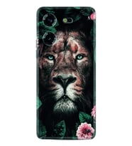 Tecno Pova 5 Kılıf Resimli Desenli Baskılı Silikon Leon Flowers 1333