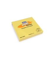 Mas Yapışkanlı Not Kağıdı 100 Sayfa 76x76mm Pastel Sarı 3654 (12 Koçan)