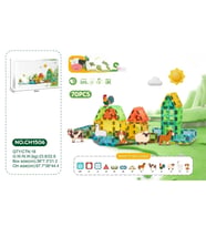 Mey İthalat® Magnetic Blok 5.5 cm 70 Parça