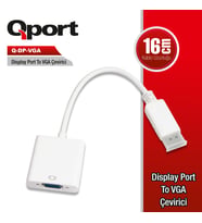 Q-dp-vga Dv Dısplay Port To Vga Dönüştürücü