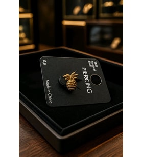 Monalisa Home Çelik Renk Tragus Pirsıng